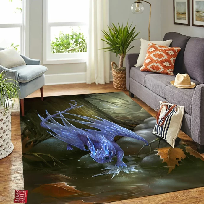 Frost Dragon Rectangle Rug