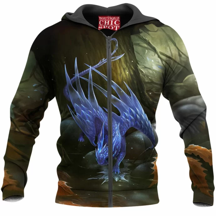 Frost Dragon Zip Hoodie