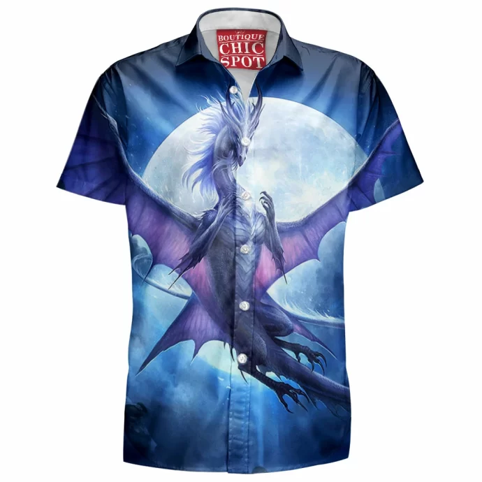 White Dragon Hawaiian Shirt