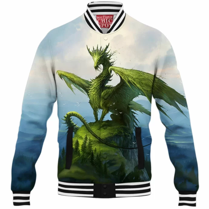 Green Dragon Baseball Jacket