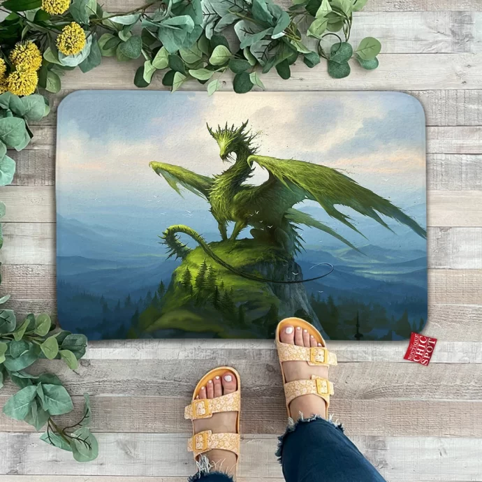 Green Dragon Doormat