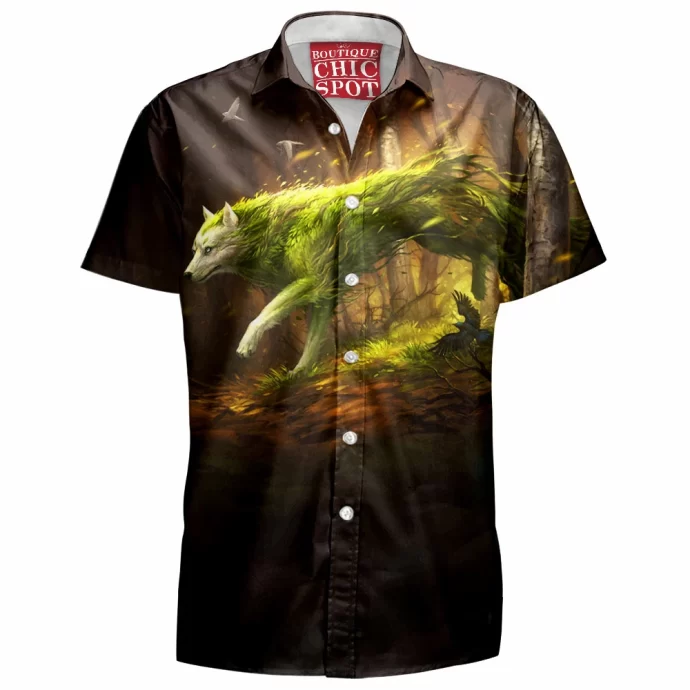 Spirit Wolf Hawaiian Shirt