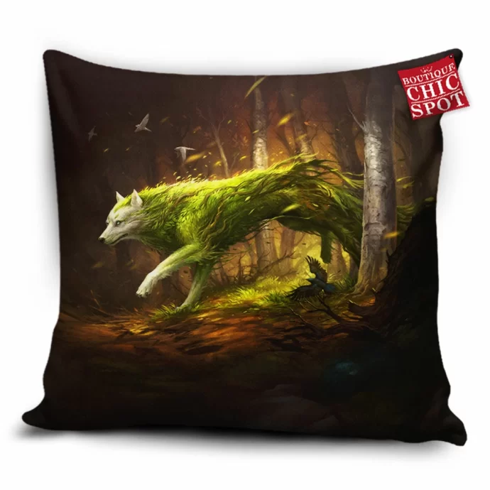 Spirit Wolf Pillow Cover