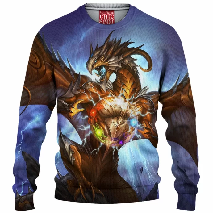 Artifact Dragon Knitted Sweater