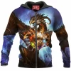 Dragon Zip-Hoodie, Fantasy Zip-Hoodie