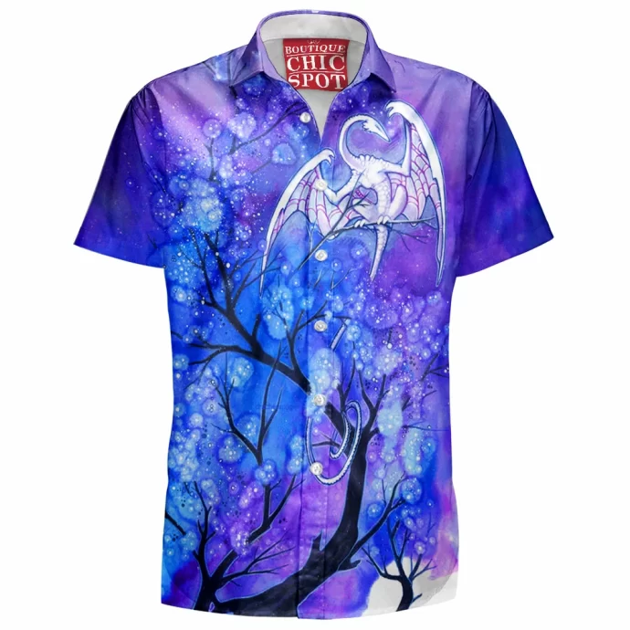 Sky Tree Dragon Hawaiian Shirt