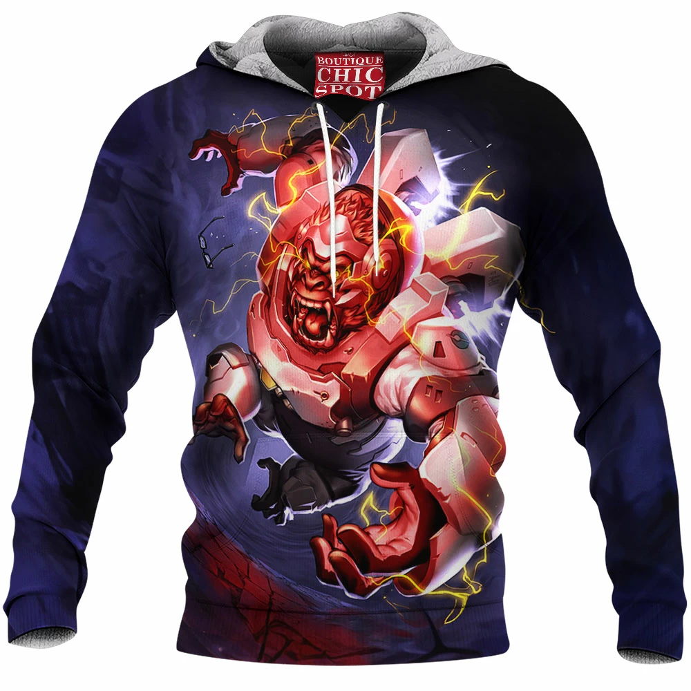 Game Fleece-Hoodie, Overwatch Fleece-Hoodie 1 D HANG Boutique 0861 Fleece Hoodie