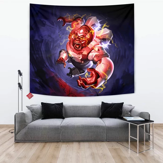 Winston Overwatch Tapestry