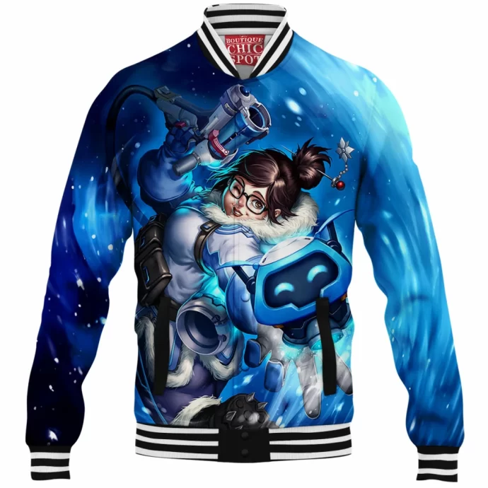 Mei Overwatch Baseball Jacket