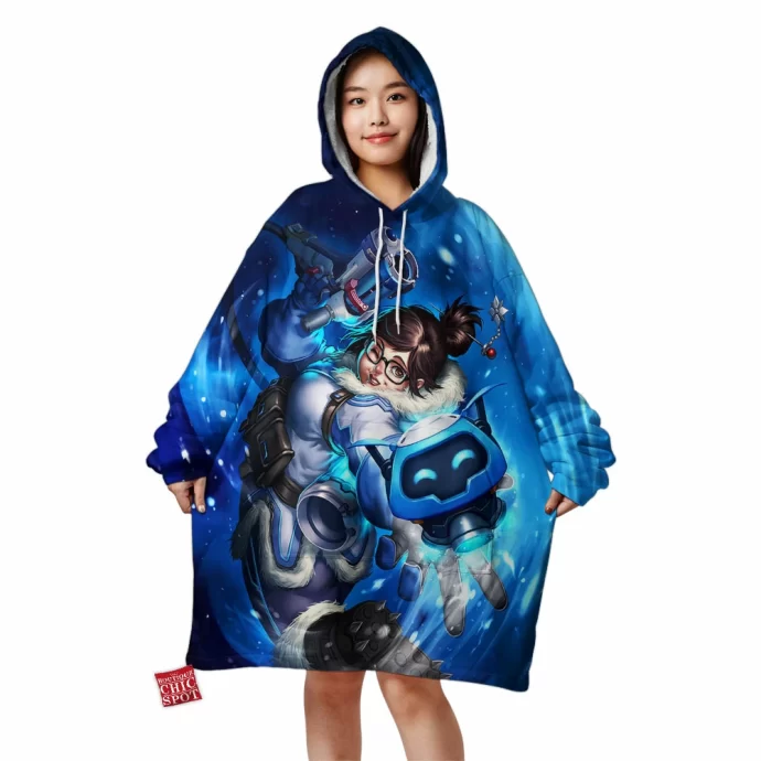 Mei Overwatch Blanket Hoodie