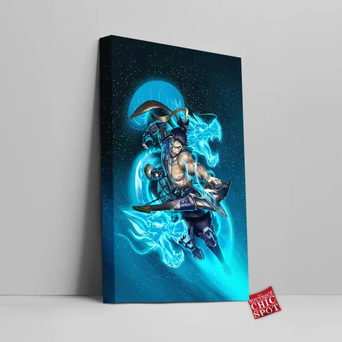 Hanzo Overwatch Canvas Wall Art