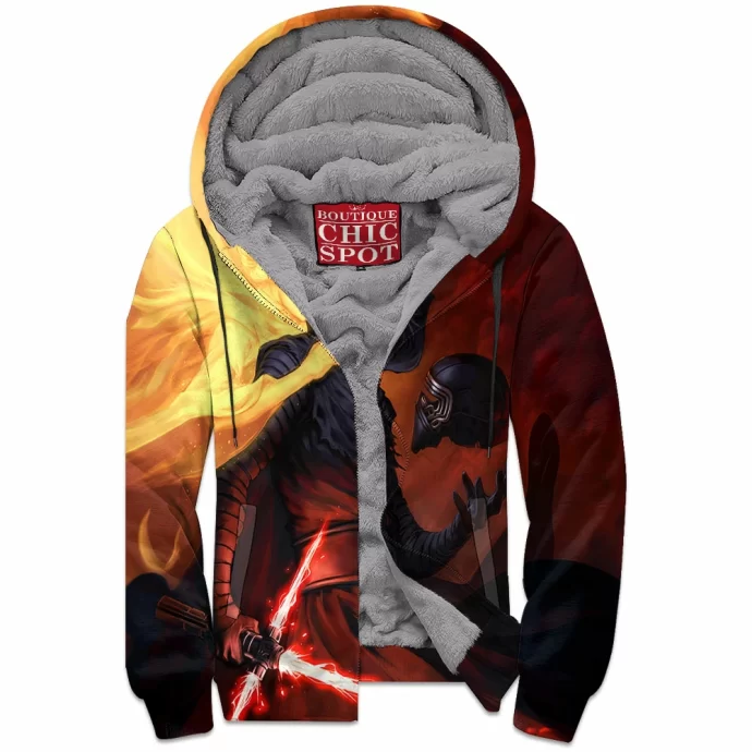 Kylo Ren Zip Fleece Hoodie