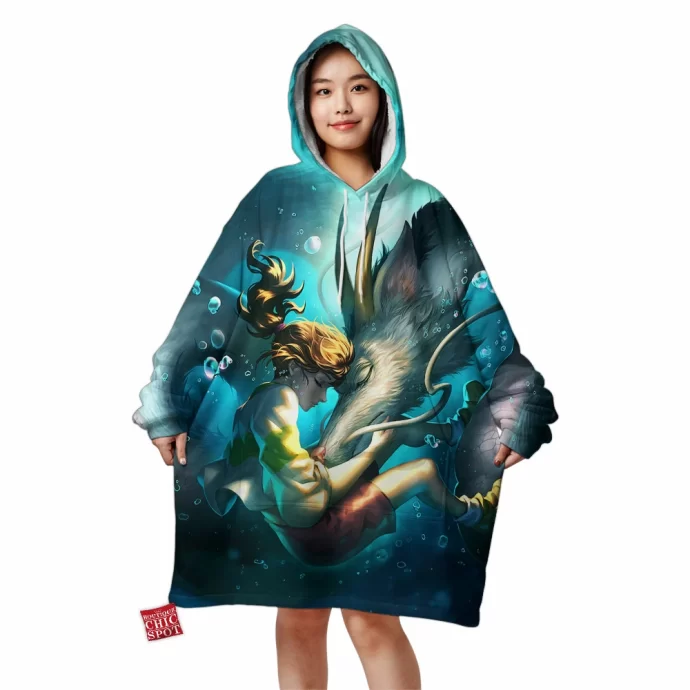 Spirited Away Blanket Hoodie