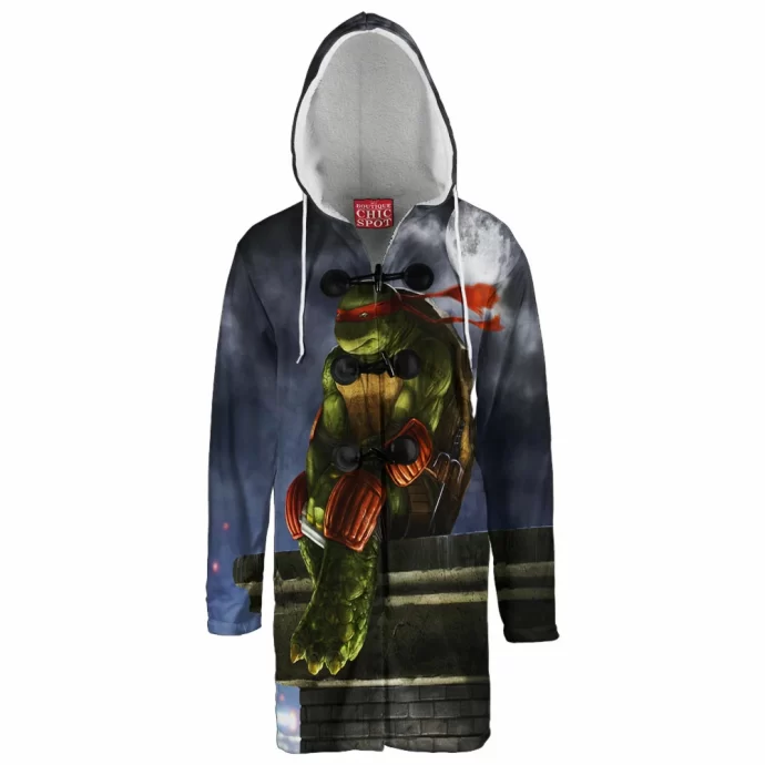 Raphael Tmnt Hooded Cloak Coat