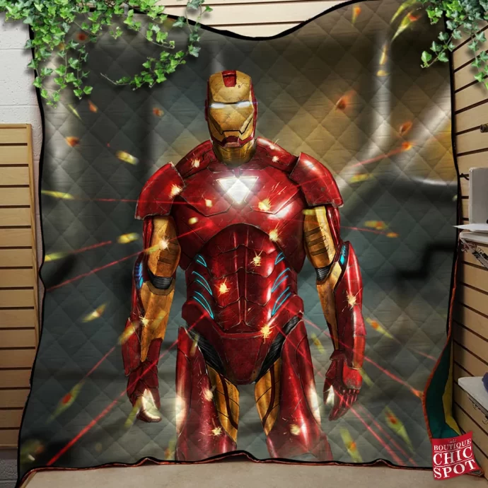 Ironman Quilt Blanket