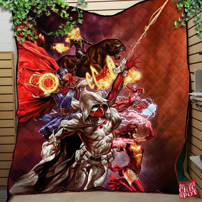 Avengers Quilt Blanket