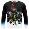 Game Zip Sweatshirt, The Legend of Zelda Zip Sweatshirt