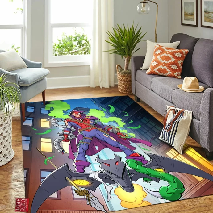 Evil Spider-man Rectangle Rug