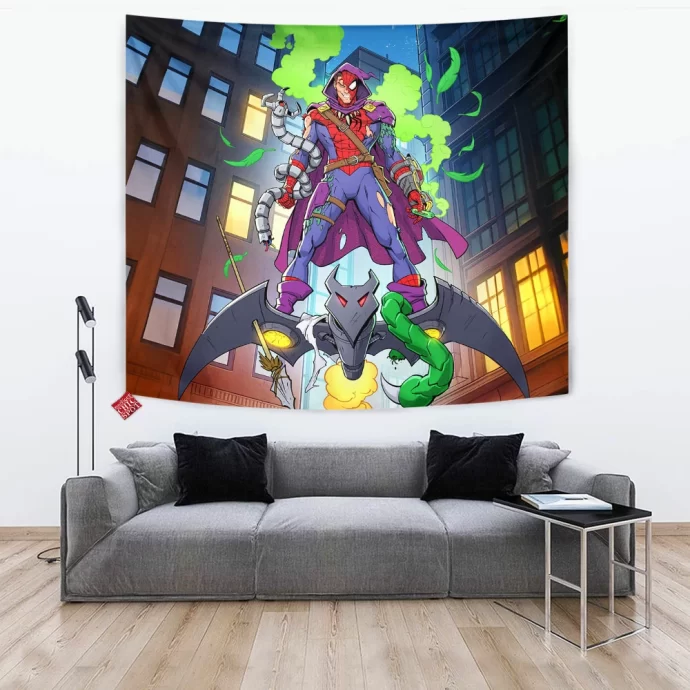 Evil Spider-man Tapestry