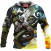 Sci-Fi Fleece-Hoodie, Star Wars Fleece-Hoodie, The Mandalorian Fleece-Hoodie