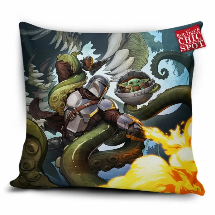 The Mandalorian Pillow Cover