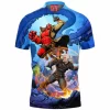 Fantasy Polo Shirt, Hellboy Polo Shirt, The Witcher Polo Shirt