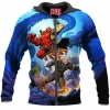 Fantasy Zip-Hoodie, Hellboy Zip-Hoodie, The Witcher Zip-Hoodie