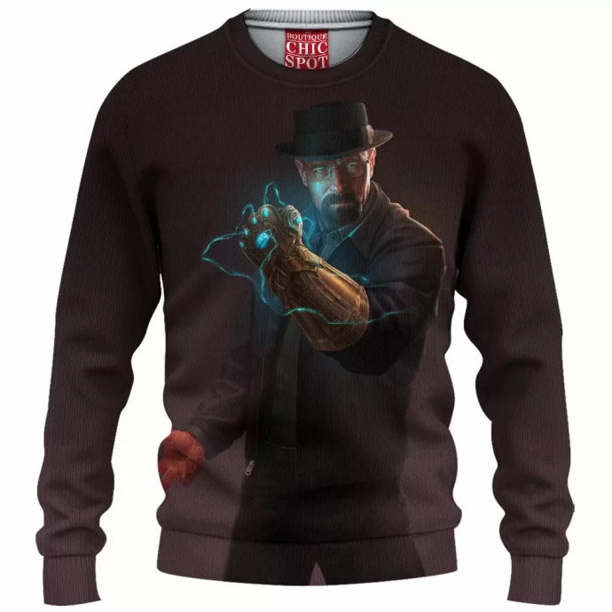 Heisenberg Breaking Bad Knitted Sweater