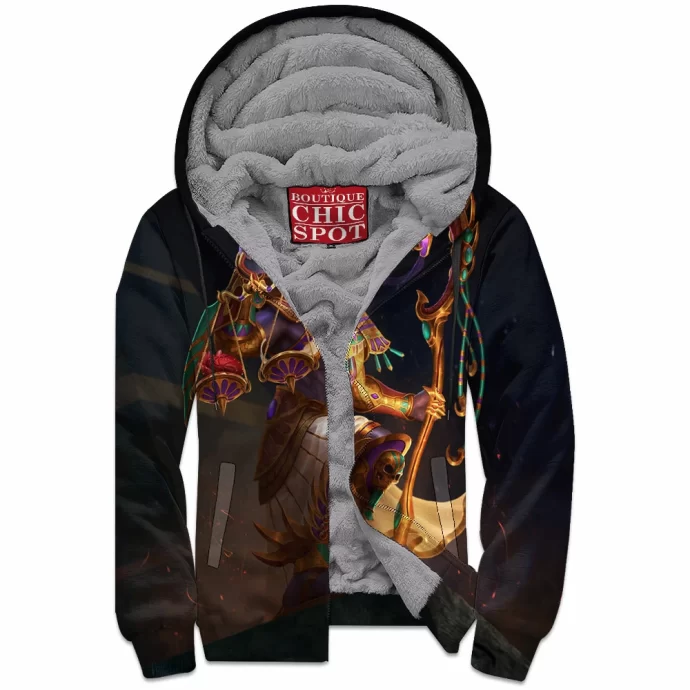 Anubis Zip Fleece Hoodie