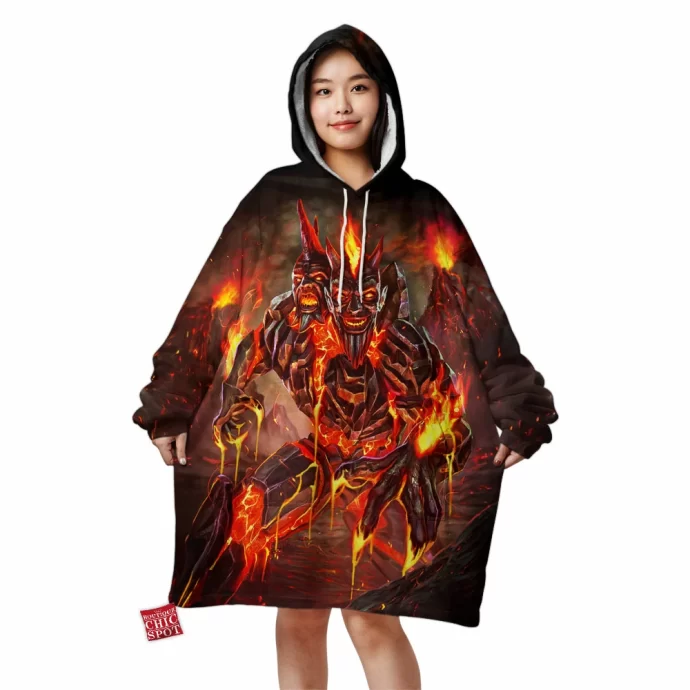 Volcanic Smite Blanket Hoodie