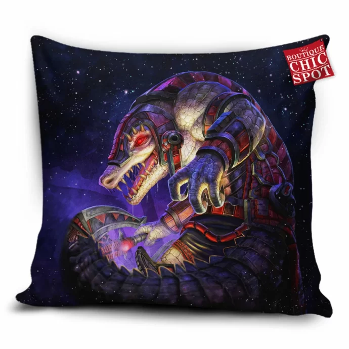 Crocodile Smite Pillow Cover