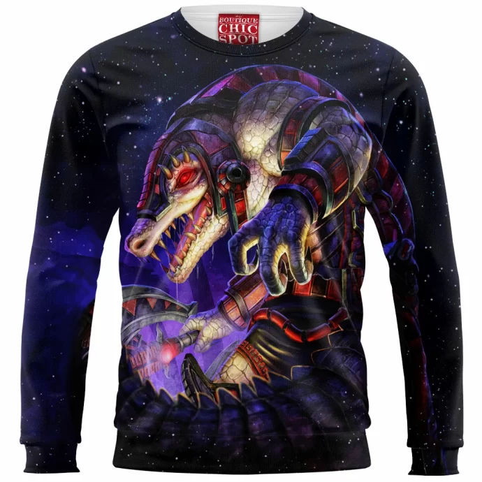 Crocodile Smite Sweatshirt