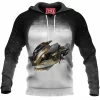 Terror Chopper Hoodie, Sci-Fi Hoodie, Spaceship Hoodie