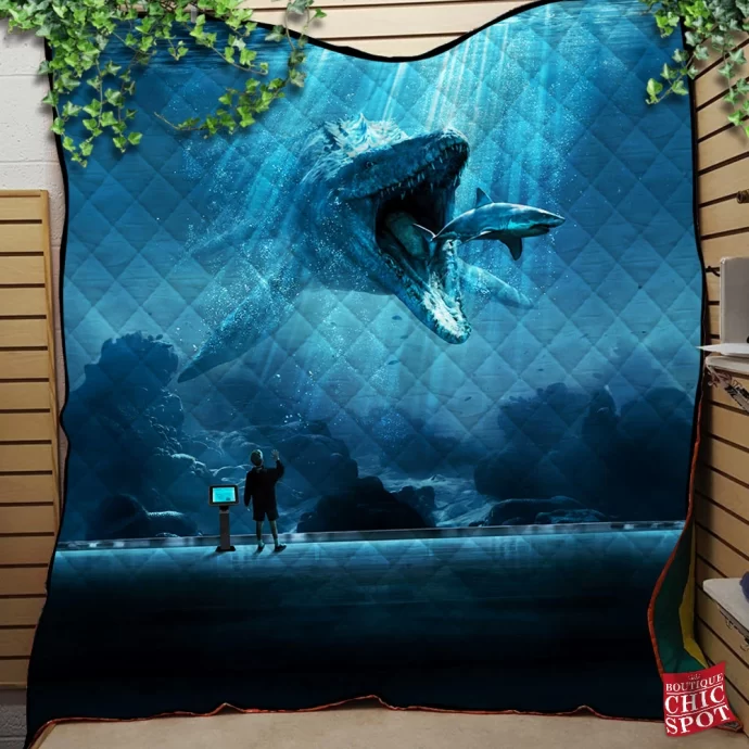 Jurassic World Quilt Blanket