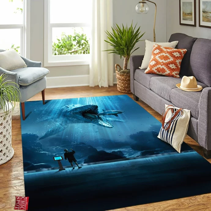 Jurassic World Rectangle Rug