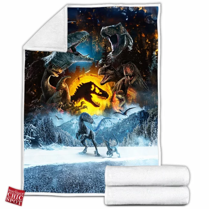 Jurassic World Fleece Blanket