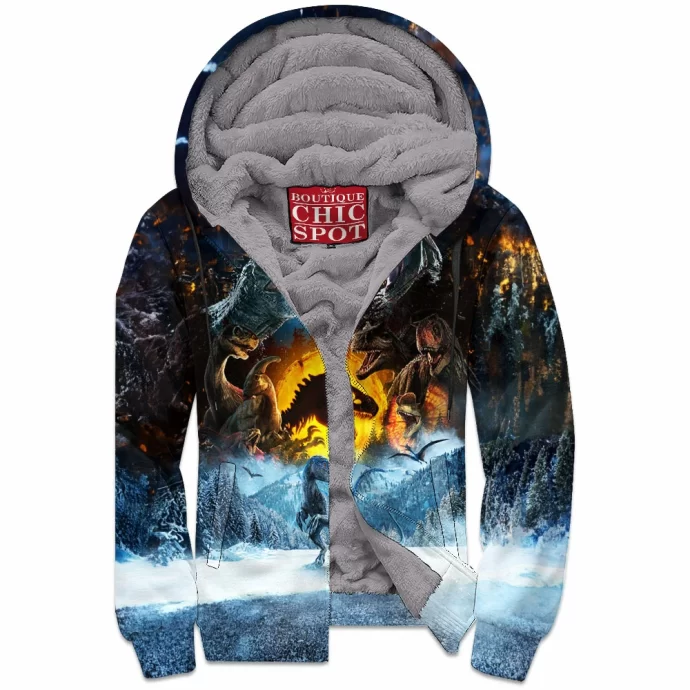 Jurassic World Zip Fleece Hoodie