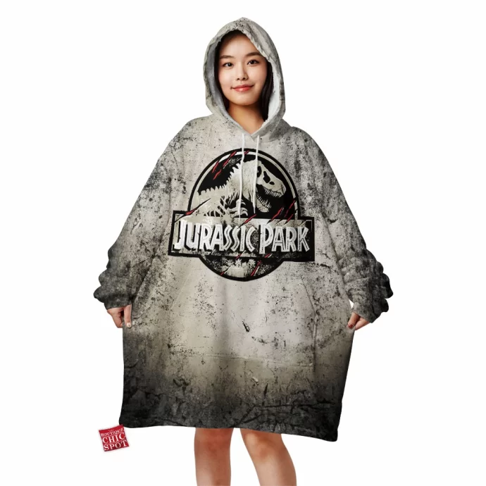 Jurassic Park Blanket Hoodie