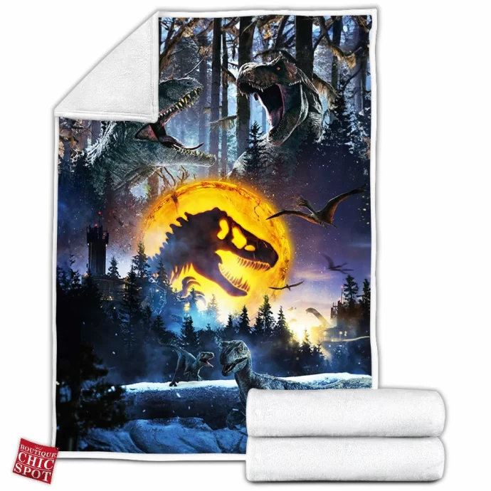 Jurassic Park Fleece Blanket