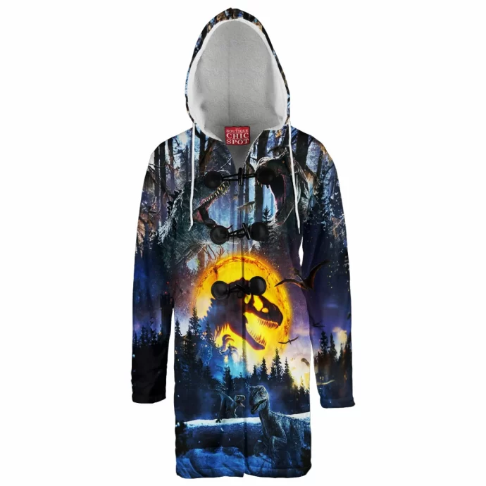 Jurassic Park Hooded Cloak Coat