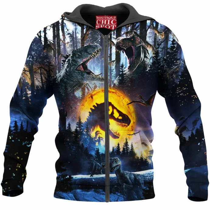 Jurassic Park Zip Hoodie