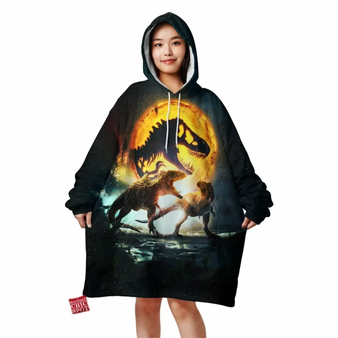 Jurassic Park Blanket Hoodie