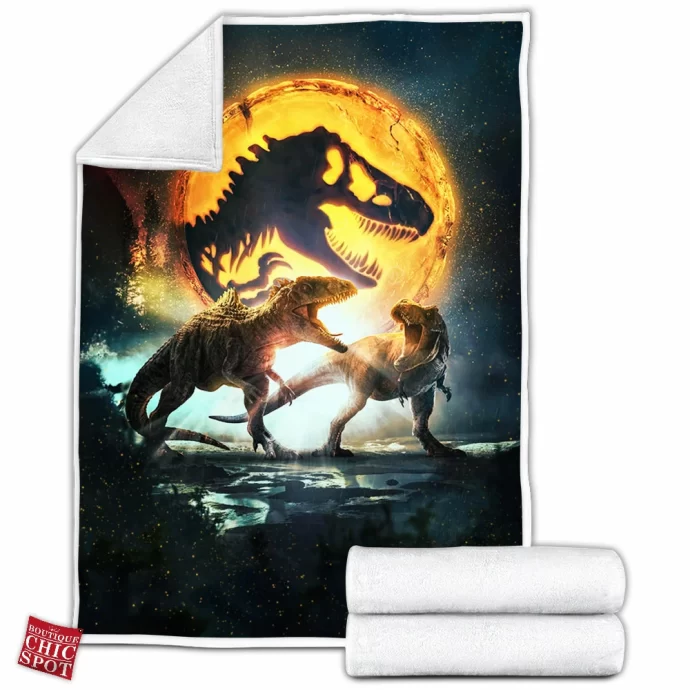 Jurassic Park Fleece Blanket