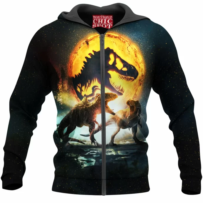 Jurassic Park Zip Hoodie