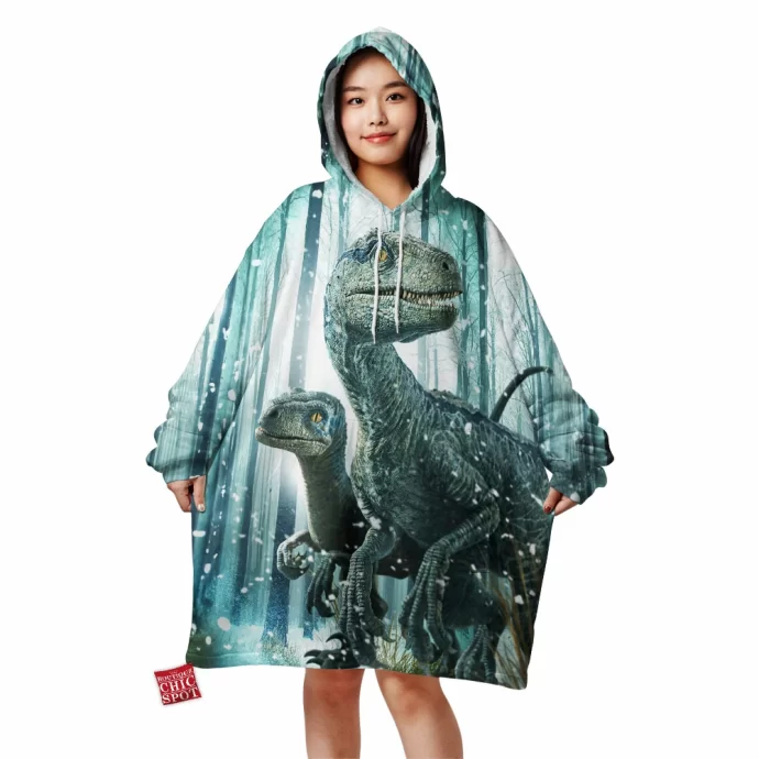 Jurassic Park Blanket Hoodie