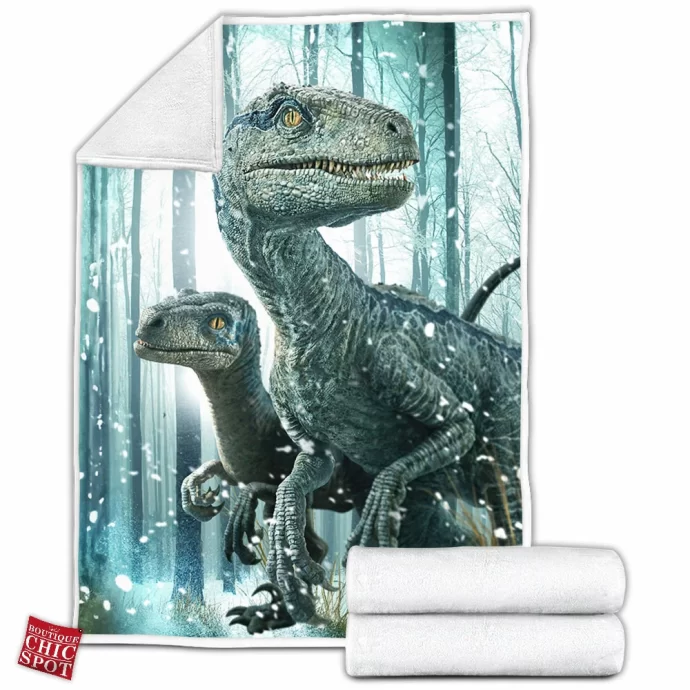 Jurassic Park Fleece Blanket