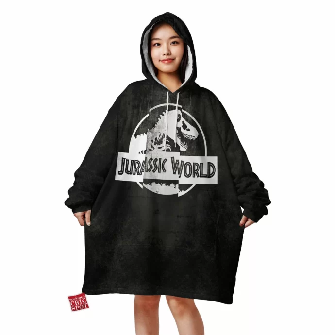 Jurassic Park Blanket Hoodie