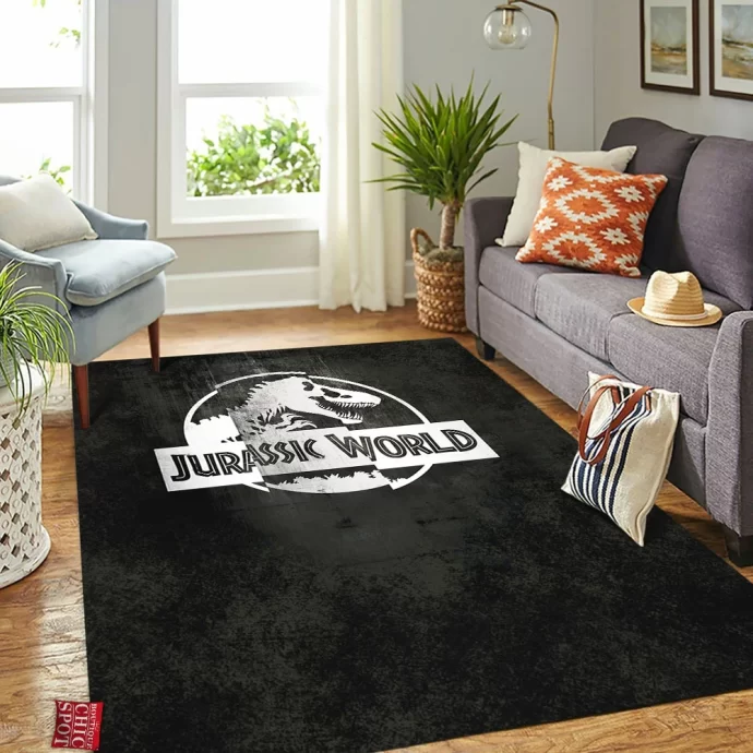 Jurassic Park Rectangle Rug