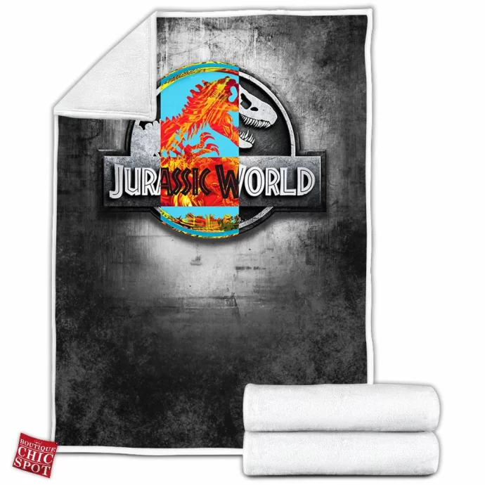 Jurassic Park Fleece Blanket