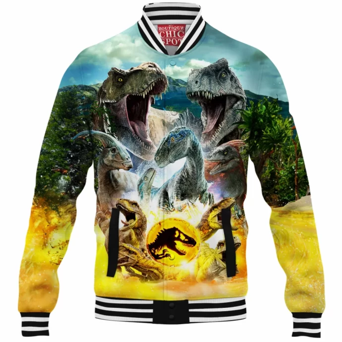 Jurassic Park Baseball Jacket